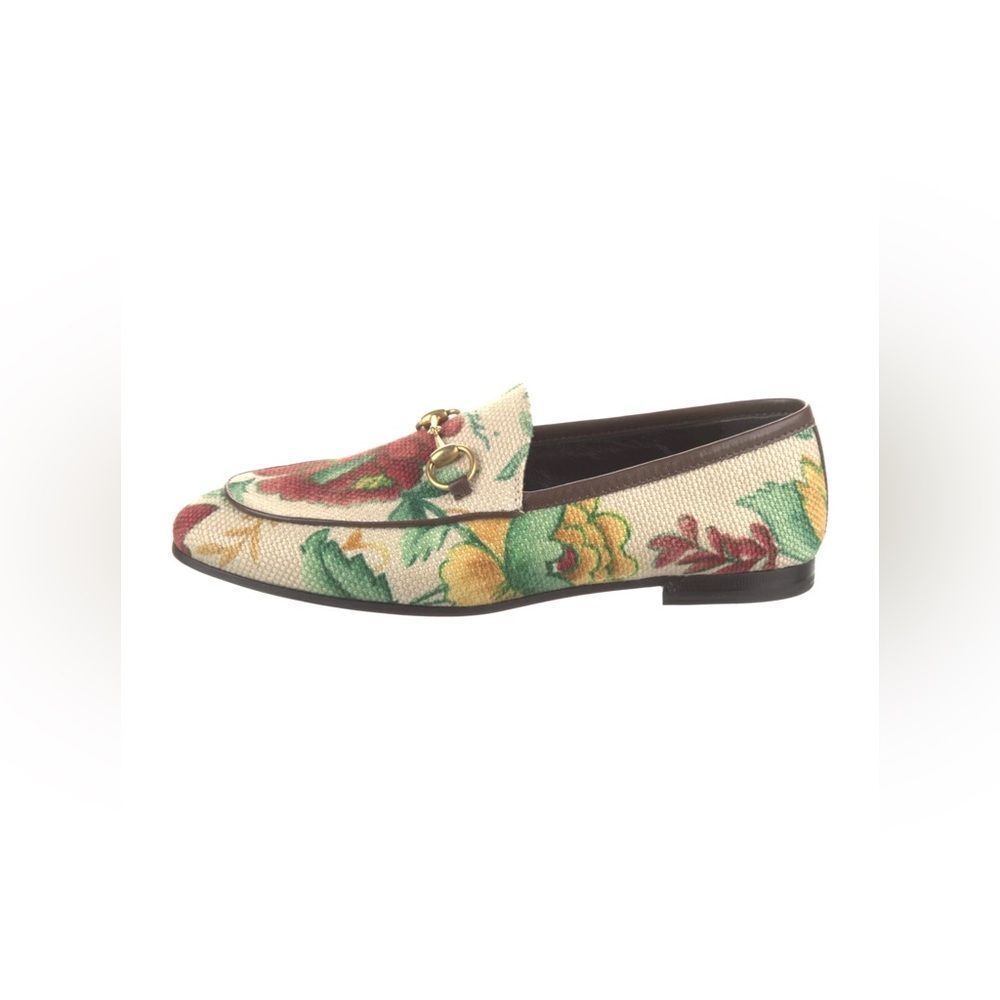 Gucci Canvas Printed Loafers size 36